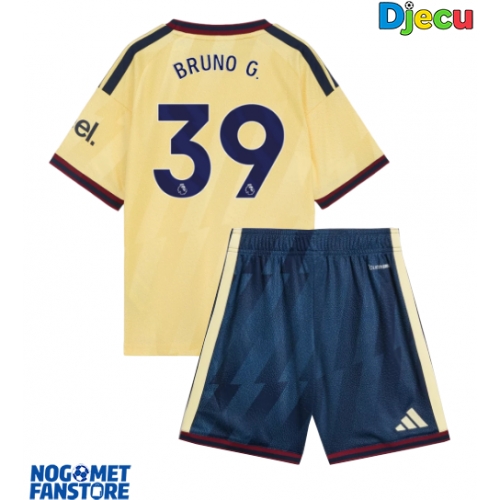 Arsenal Bruno Guimaraes #39 Rezervni Dres za djecu 2026-27 Kratak Rukav (+ Kratke hlače)